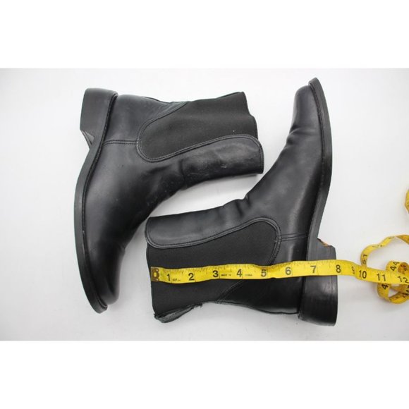 Donald J. Pliner AutumnLeather Moto Mid-calf Boots Black Women's Size 7 - Picture 5 of 15